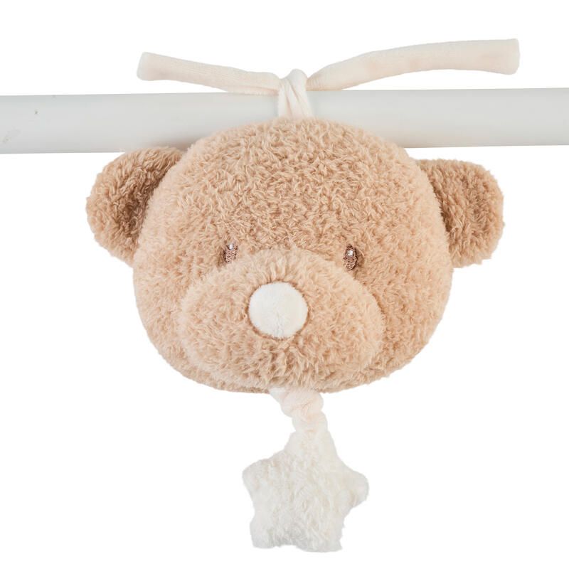 Musical Tete Ours Teddy Bouclette - nattou