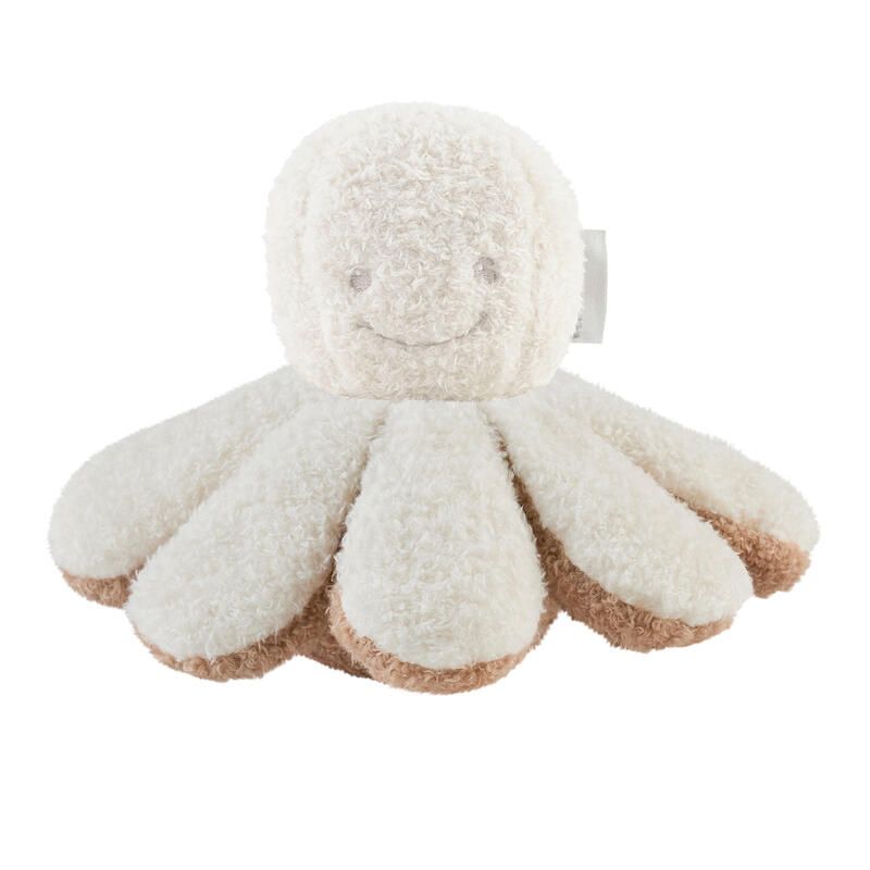 Pieuvre Dactivite Teddy Bouclette 28cm Ecru - nattou