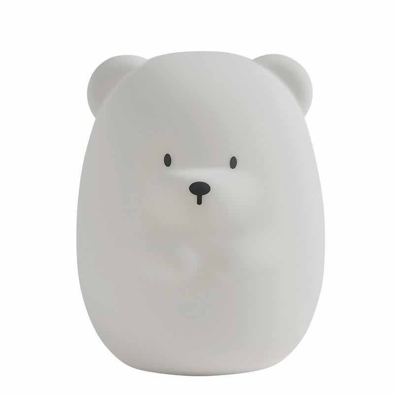 Veilleuse Silicone 16cm Blanc - nattou