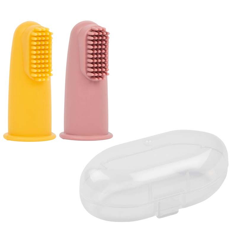 Set De 2 Brosse A Dents Rose - nattou