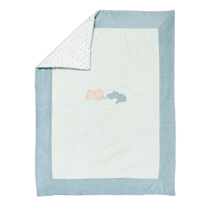 Grande Couverture Velours Romeo, Jules Sally 100x135cm - nattou
