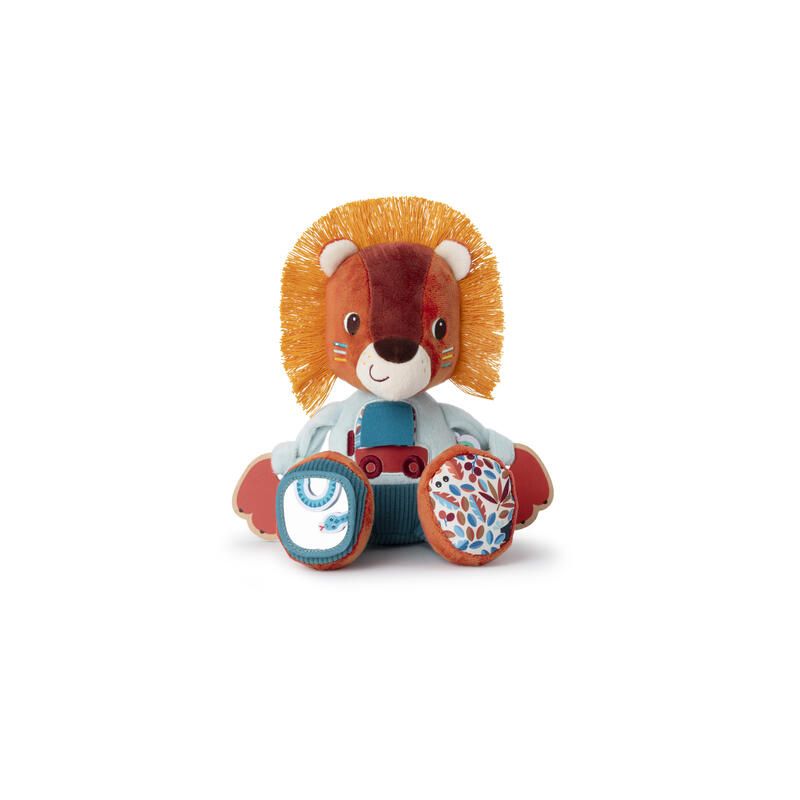 Lion Multi-activites Jack 09m Orange Bleu - lilliputiens