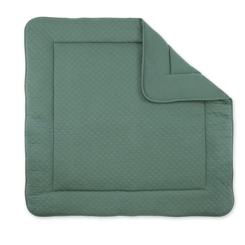 Tapis De Parc Quilt 100x100cm Green - bemini