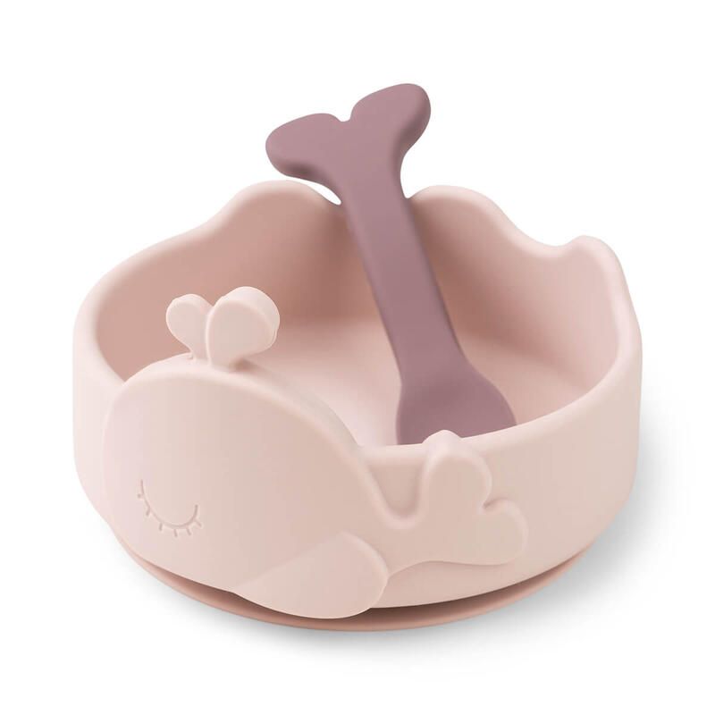 Bol Ventouse Et Cuillere Sili Wally Rose - done by deer