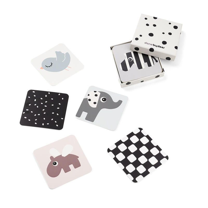 Cartes Aux Motifs Contrastes Elphee X10 Multicolore - done by deer