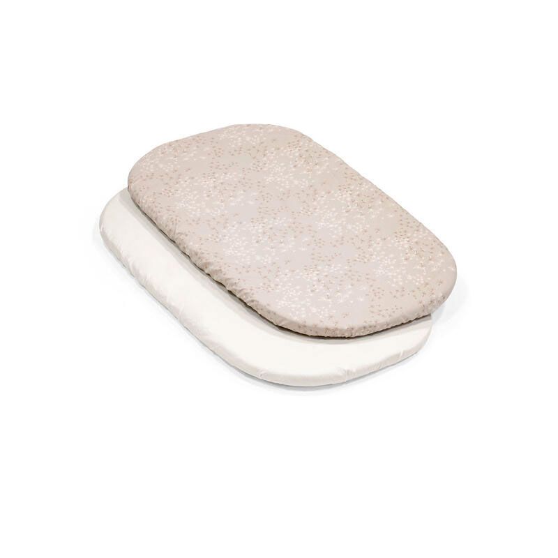 Snoozi Draps-housses Ocs X2 Vanille - stokke