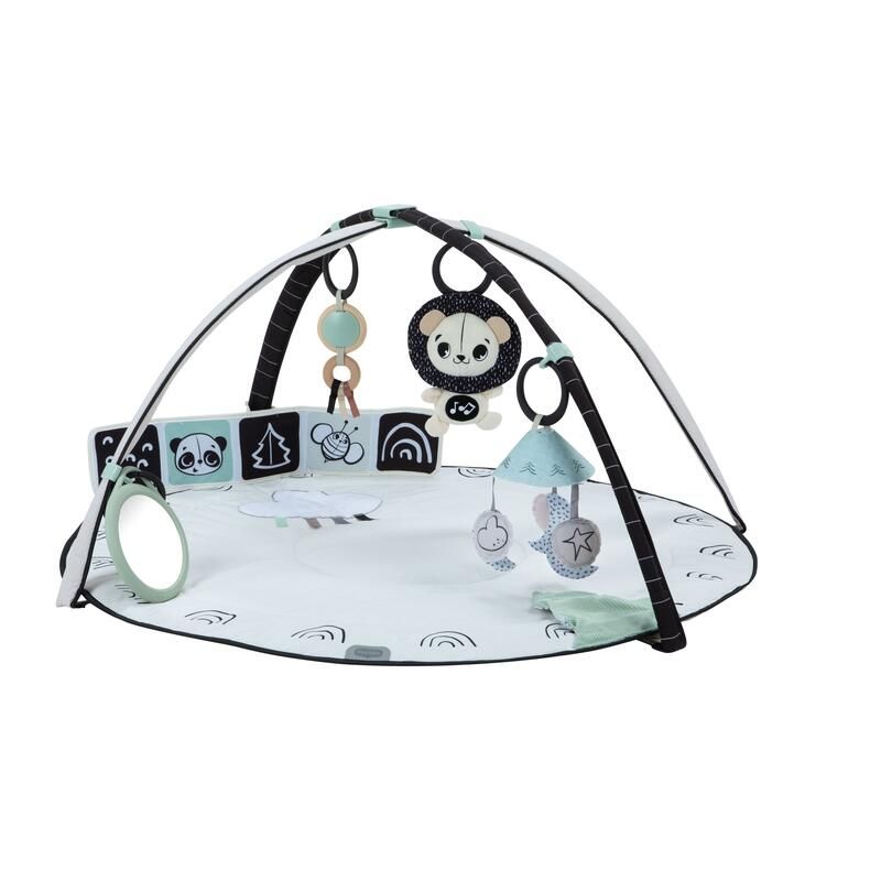 Tapis D Eveil Classic Gymini Black And White - tiny love