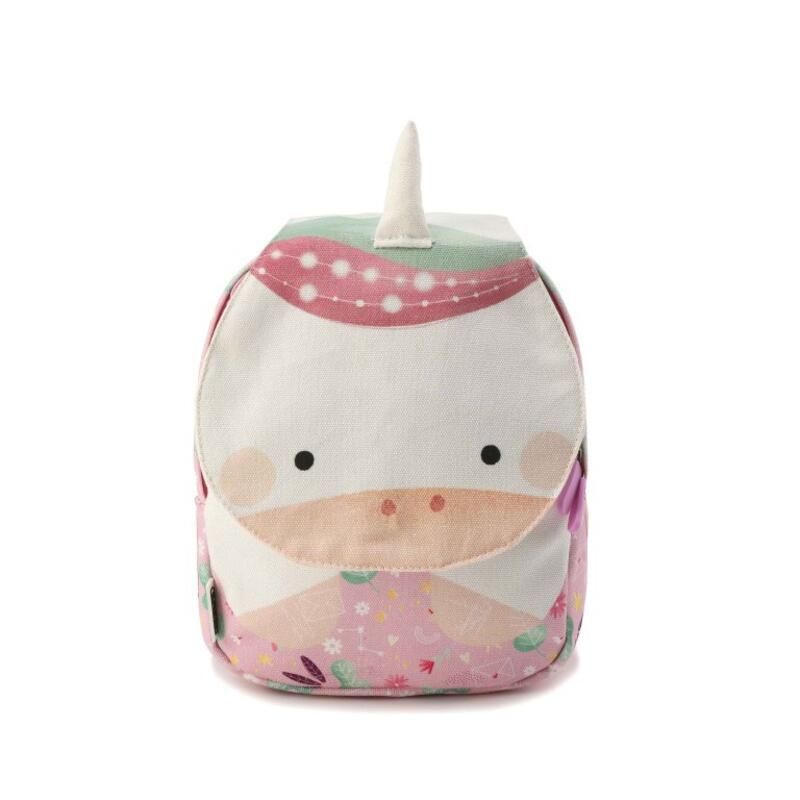Mini sac à dos A5 Sparkly la licorne Rose - sassi