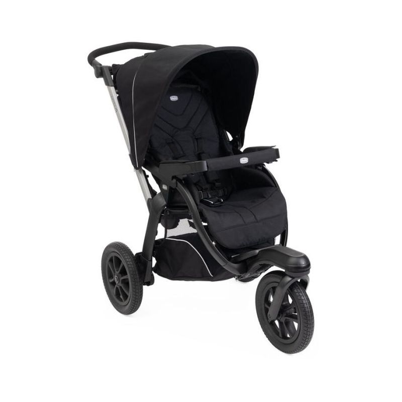 Poussette Trio Activ3 + Siège Auto Kory Black + Nacelle Activ3 Ebony - chicco