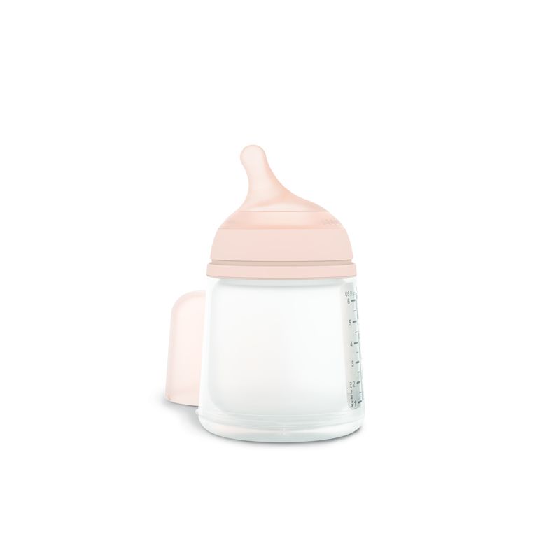 Biberon Allaitement Zero Zero 180ml Blanc - suavinex