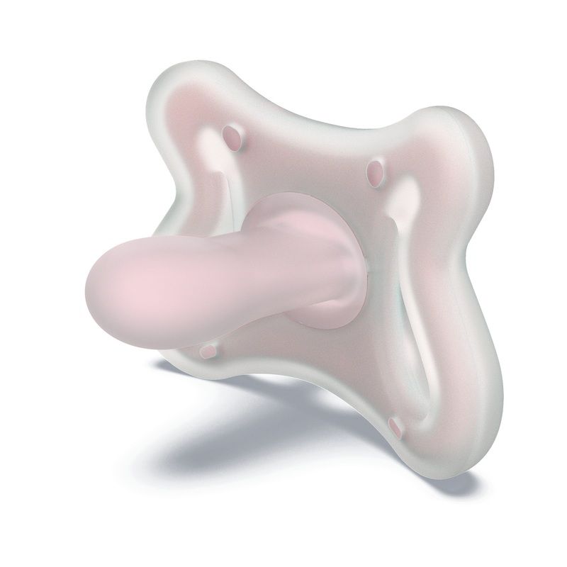 Sucette Symetrique Silicone Zero Zero 2m - suavinex