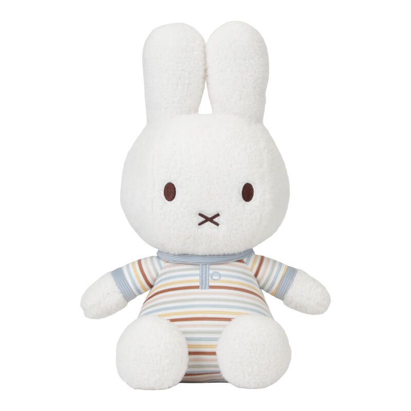 Peluche Vintage Sunny Stripes - 35 Cm Miffy 35cm Multicolore - little dutch