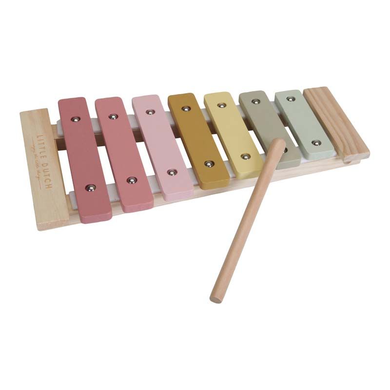 Xylophone 12m+ Rose - little dutch
