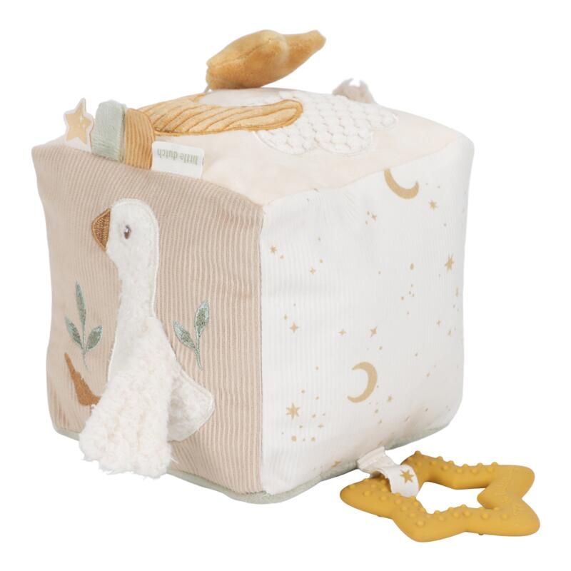 Cube Dactivites Soft Newborn Natural - little dutch
