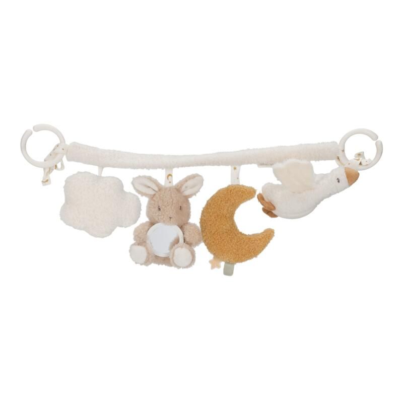Chaine Dactivites Pour Poussette Newborn Natural - little dutch
