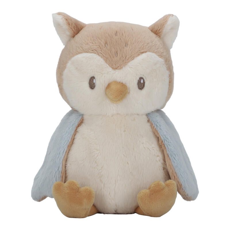 Peluche Chouette Forest Friends Marron Beige - little dutch