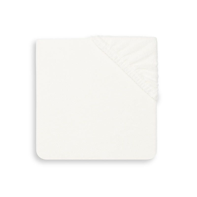 Housse de matelas à langer éponge Ivory - jollein