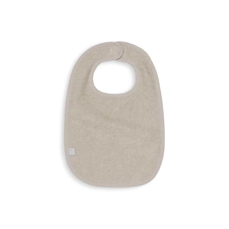 Bavoir Eponge Basics Nougat - jollein