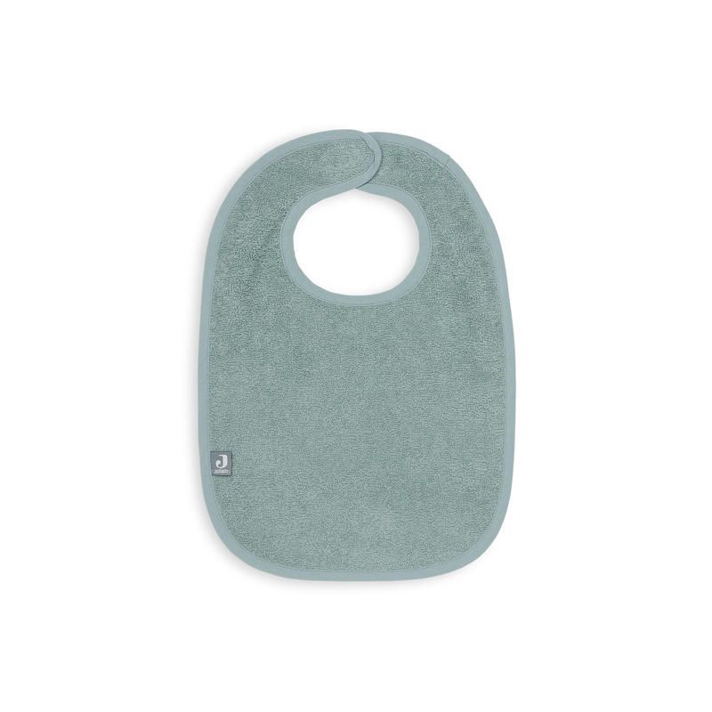 Bavoir Eponge Basics Ash Green - jollein