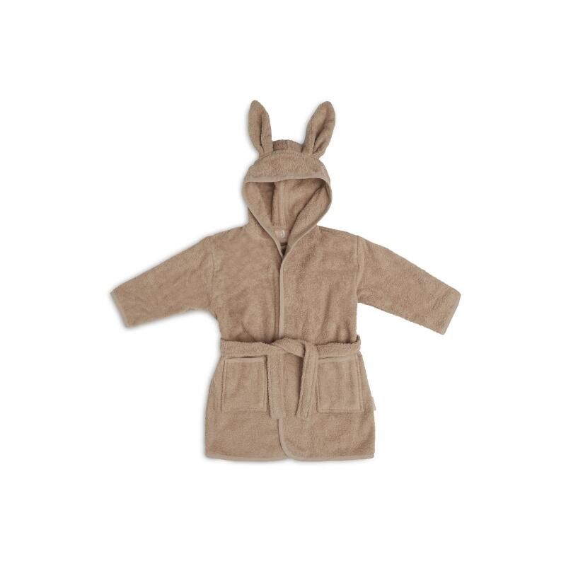 Peignoir éponge Basics 1-2 ans Biscuit - jollein