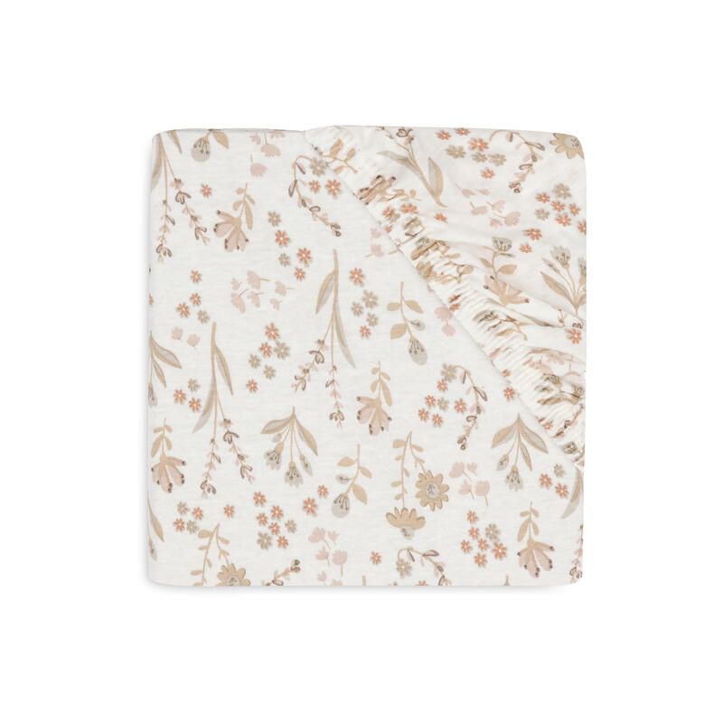 Drap-housse Jersey Bloomy 60x120cm Multicolor - jollein
