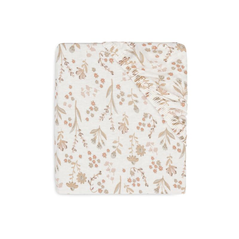 Drap-housse Jersey Bloomy 70x140cm Multicolor - jollein