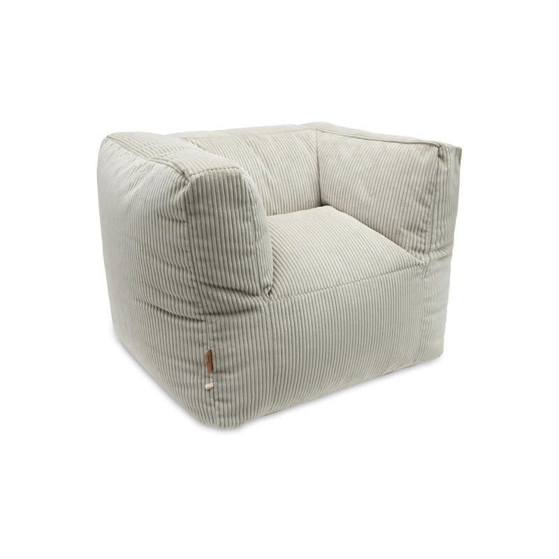 Fauteuil Pouf Enfant Corduroy Corduroy Olive Green - jollein