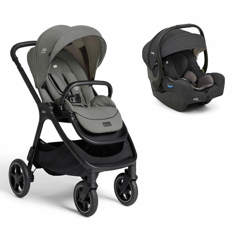 Poussette Duo Finiti + Siège auto i-Gemm 3 Evergreen - joie