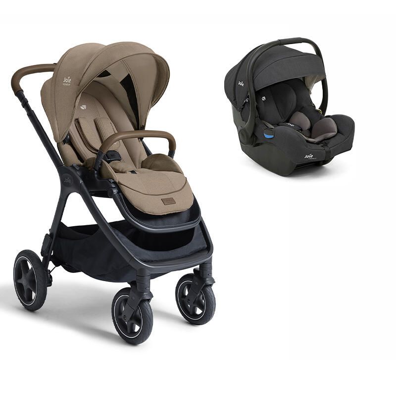 Poussette Duo Finiti + Siège auto i-Gemm 3 Sandstone - joie