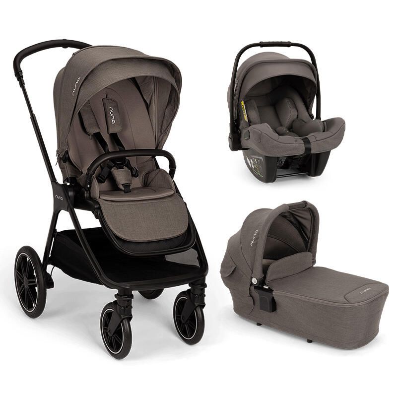Poussette Trio Triv LX + Siège auto Pipa Next + Nacelle Lytl Thunder - nuna