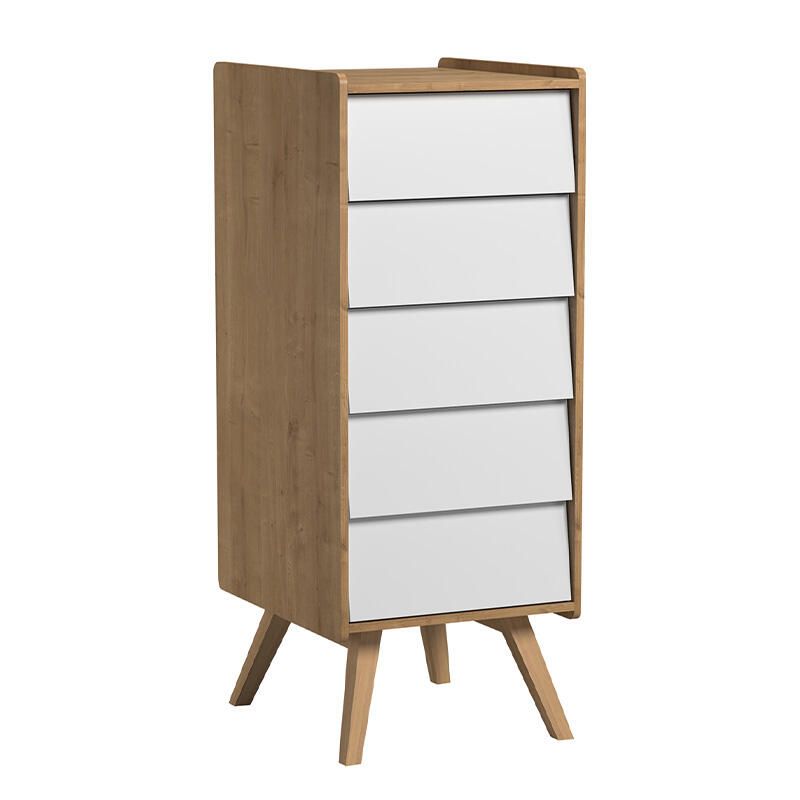 Chiffonnier Vintage Chêne Blanc - vox