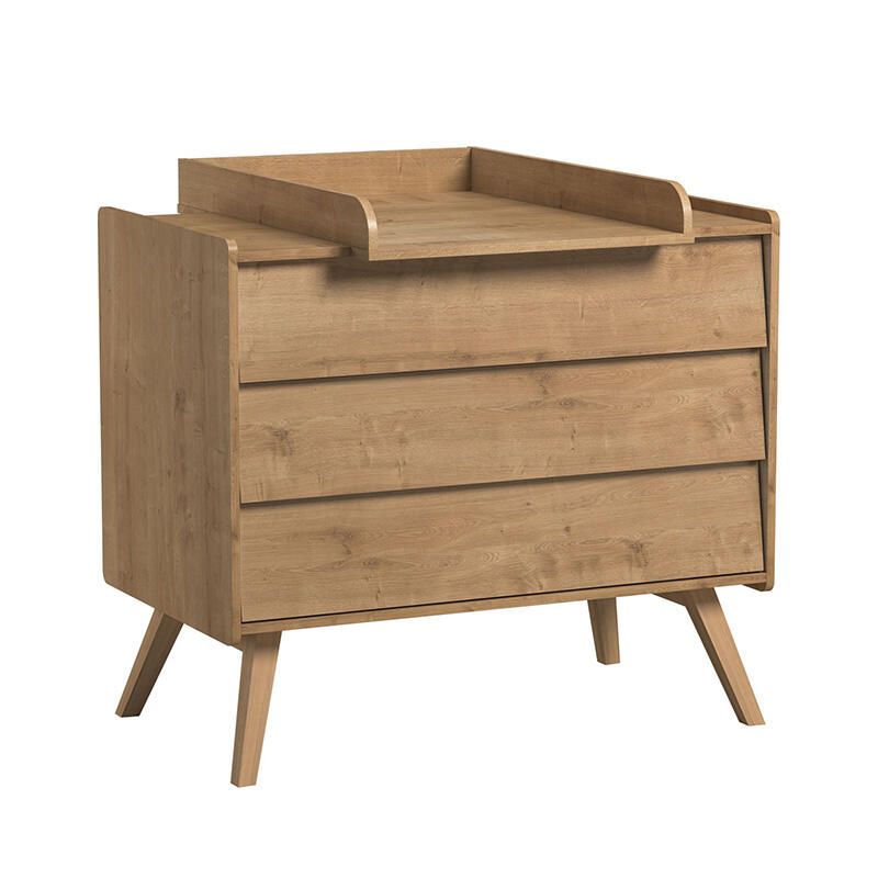 Plan à langer Vintage Chêne - vox