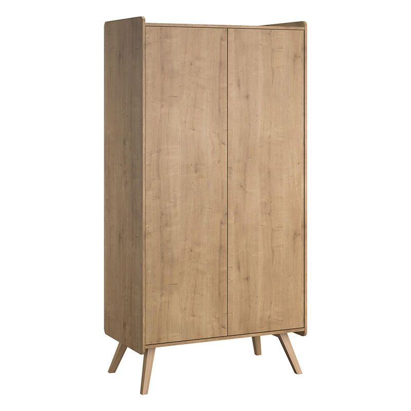 Armoire 2 portes Vintage Chêne - vox