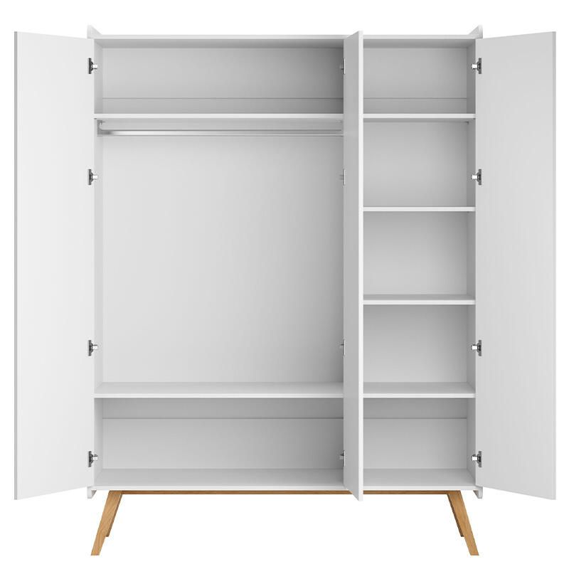Armoire 3 portes Vintage Blanc - vox