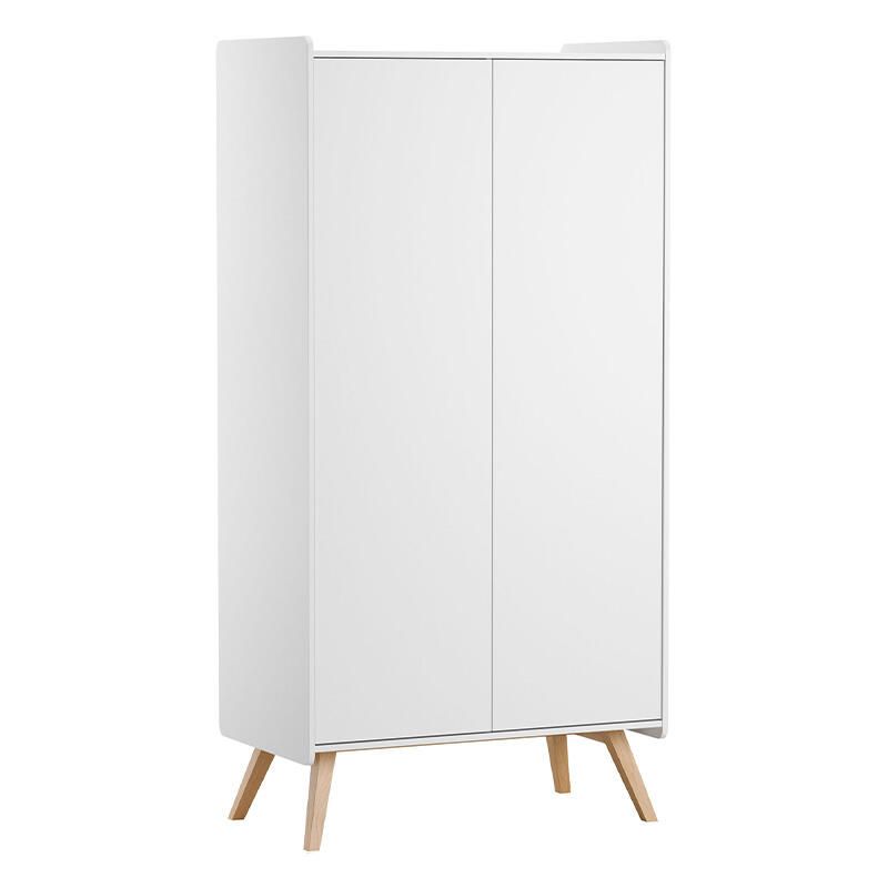 Armoire 2 portes Vintage Blanc - vox