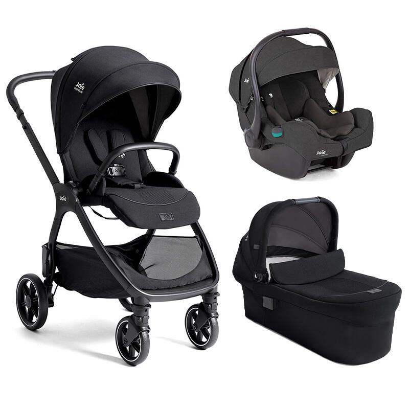 Poussette Trio Valora + Siège auto i-Gemm 3 + Nacelle Ramble XL V2 Eclipse - joie