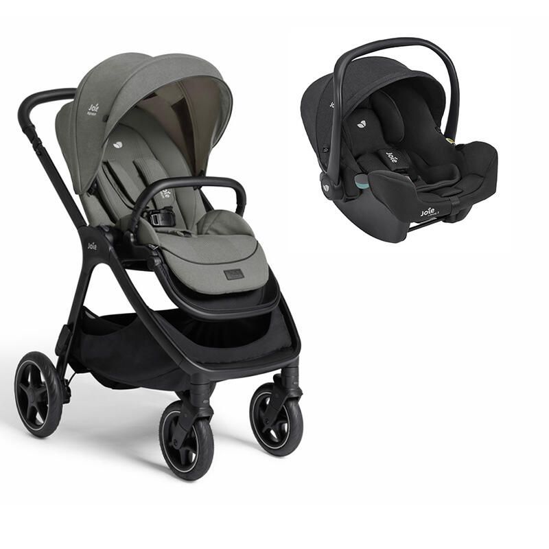 Poussette Duo Finiti + Siège auto i-Snug 2 Evergreen - joie
