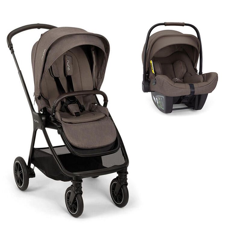 Poussette Duo Triv Next + Siège auto Pipa Next Chestnut - nuna