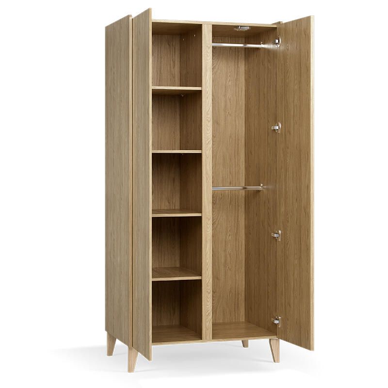 Armoire 2 portes Muve Chêne - vox