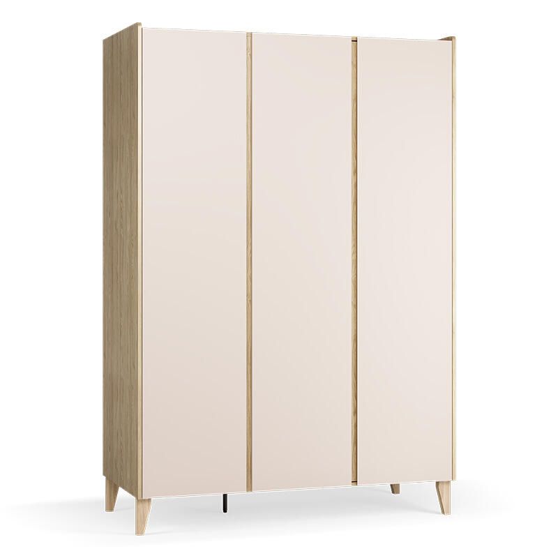 Armoire 3 portes Muve Chêne Sable Beige - vox