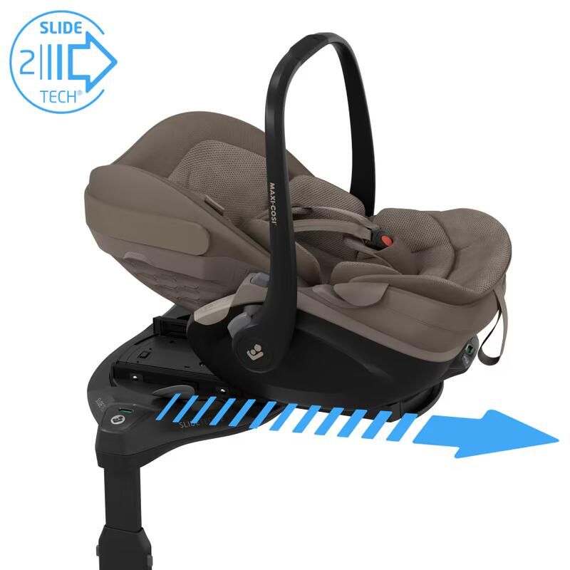 Siège auto 40-87cm Pebble Slide Pro Oak Truffle - maxi cosi
