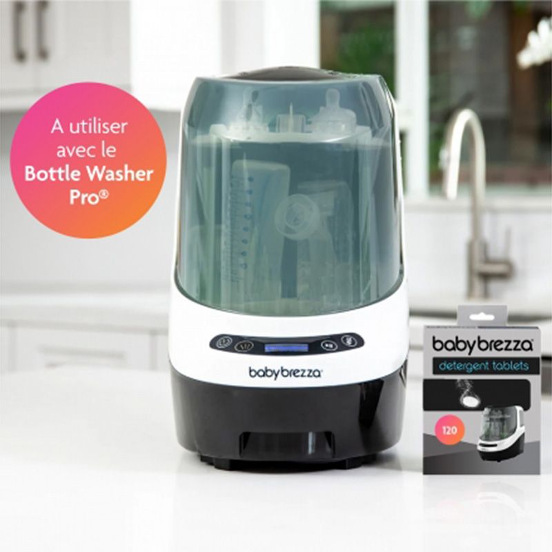 Lot de 120 ablettes détergentes Bottle Washer Pro - baby brezza