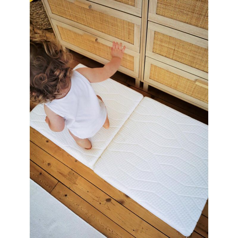 Matelas Pliant 2 Parties Zen 60x120cm - candide
