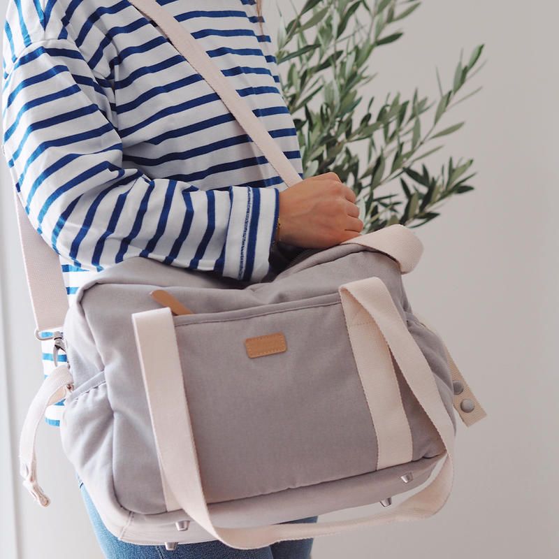 Sac Paris Gris Perle - beaba