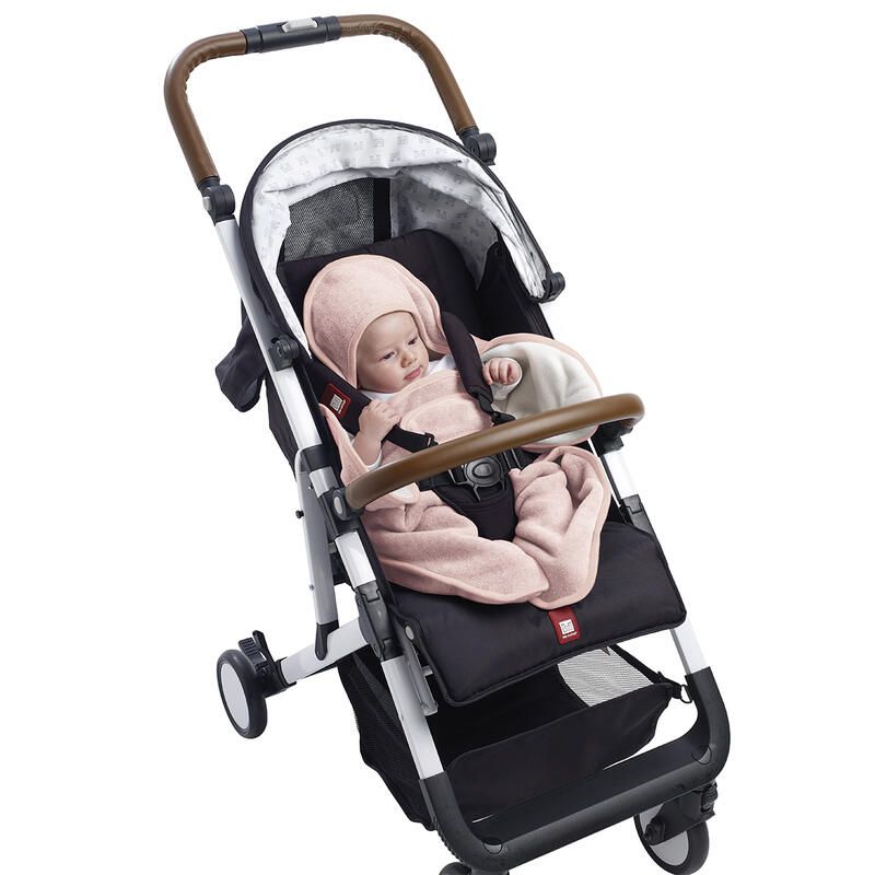 Babynomade Double Polaire Rose - beaba