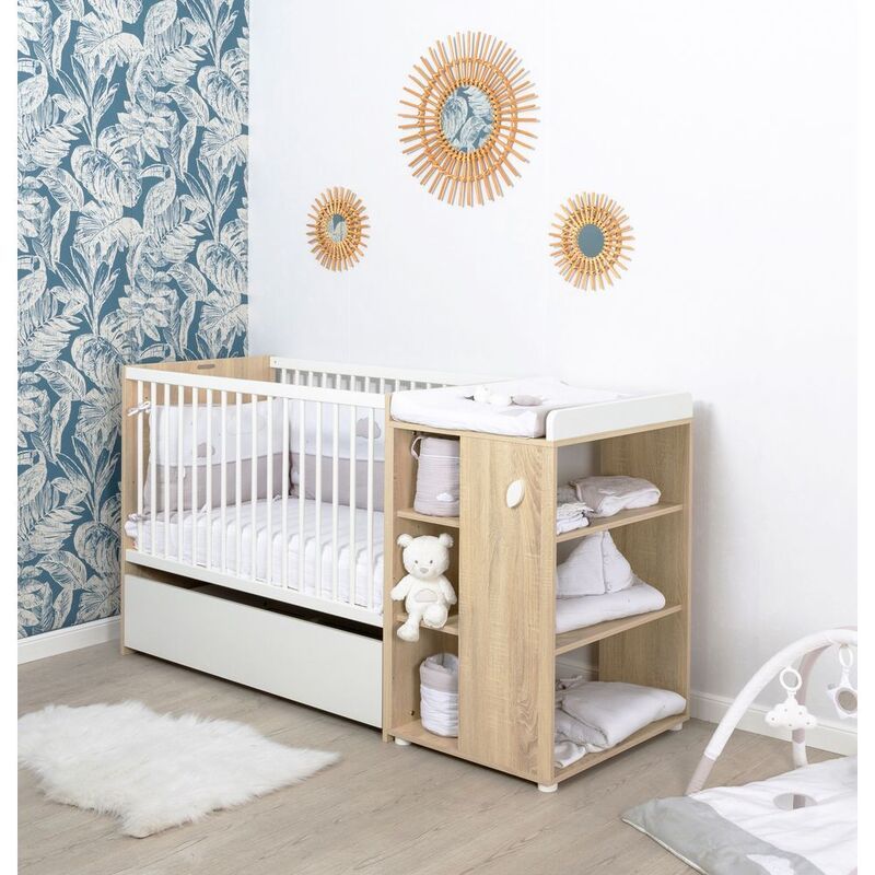 Tiroir pour lit bébé combiné 60x120cm Eden - sauthon