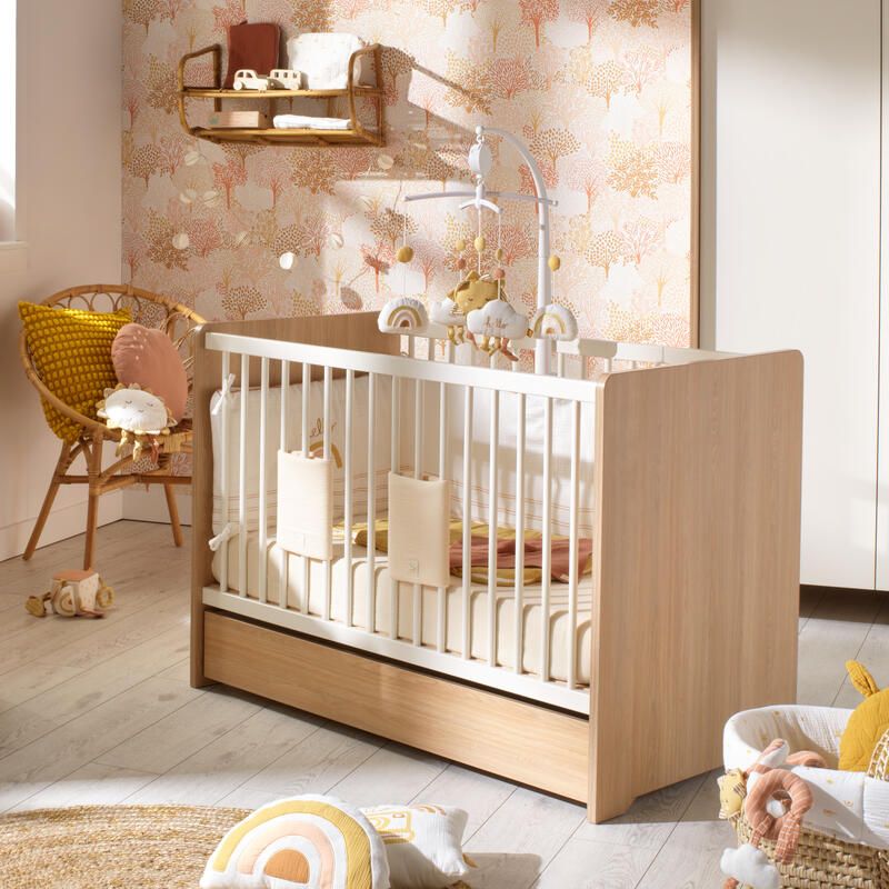 Tiroir pour lit bébé 60x120cm Vanille - sauthon