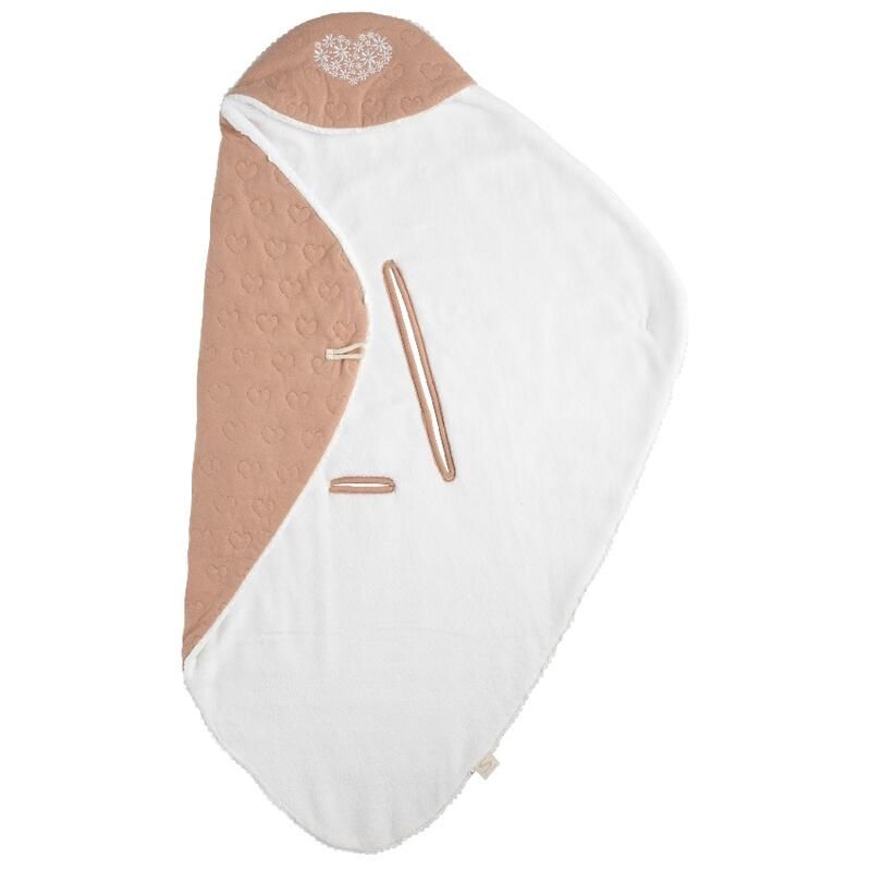 Couverture Nomade Petit Coeur - sauthon baby deco