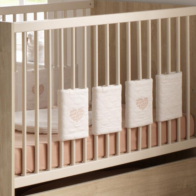 Protections De Barreaux X8 Petit Coeur - sauthon baby deco