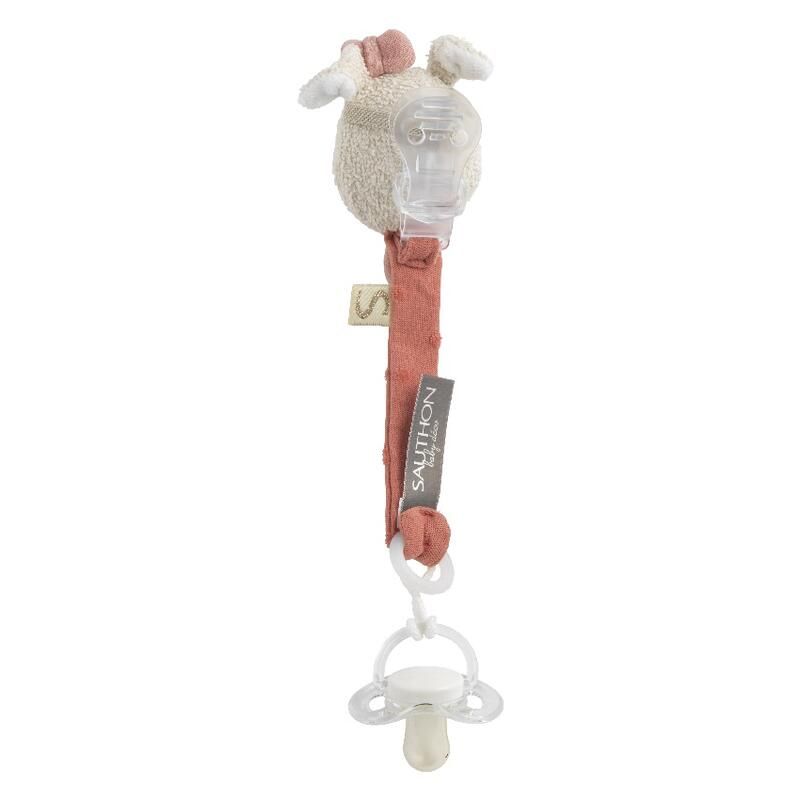 Attache Sucette Petit Coeur - sauthon baby deco